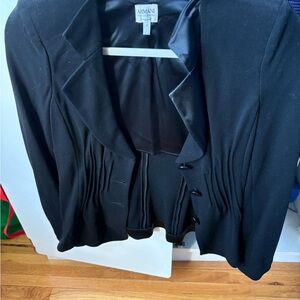 Giorgio Armani Women's Elegant Black Blazer